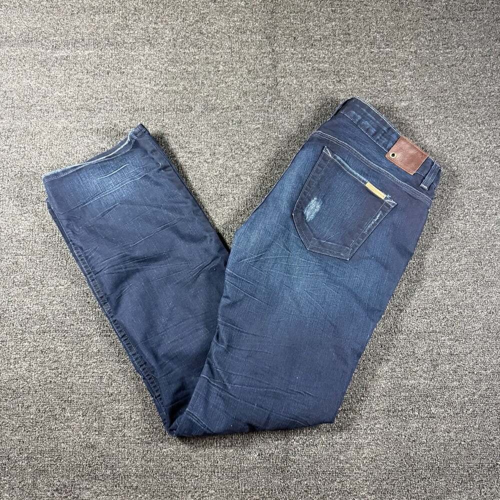 Armani Exchange 2000s Dark Blue Denim Jeans